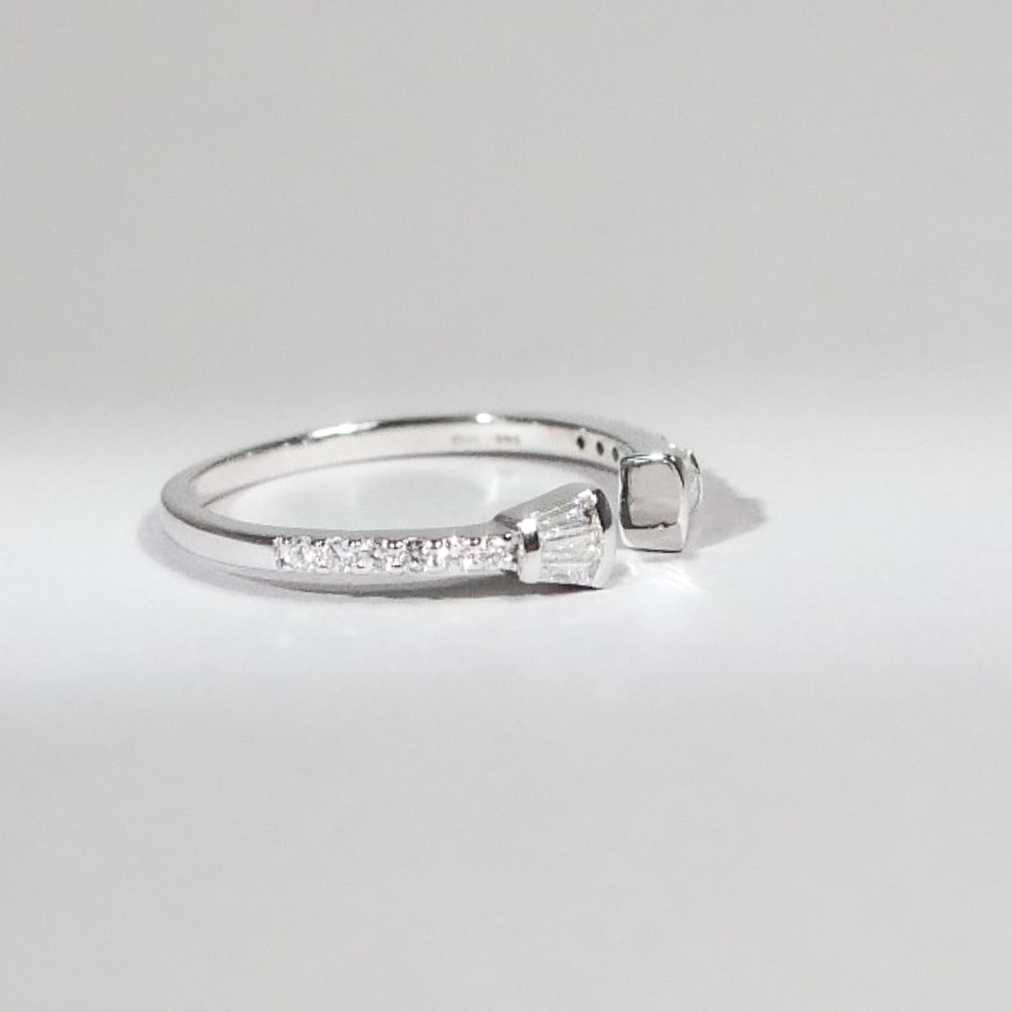 Diamant Ring Weißgold 14KT