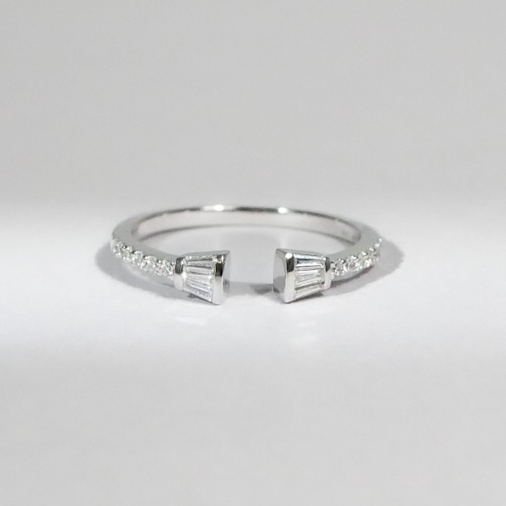 Diamant Ring Weißgold 14KT