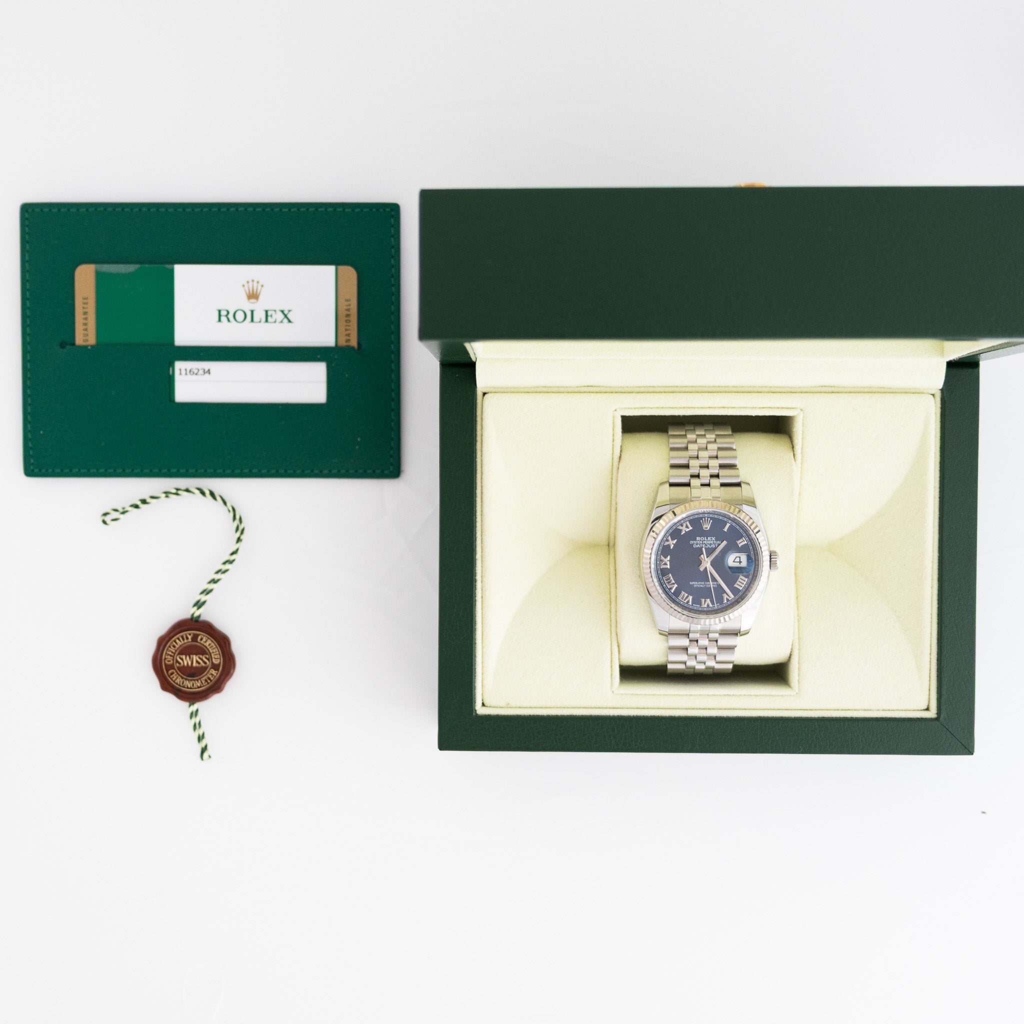 Rolex Datejust Dunkelblau Jubilee