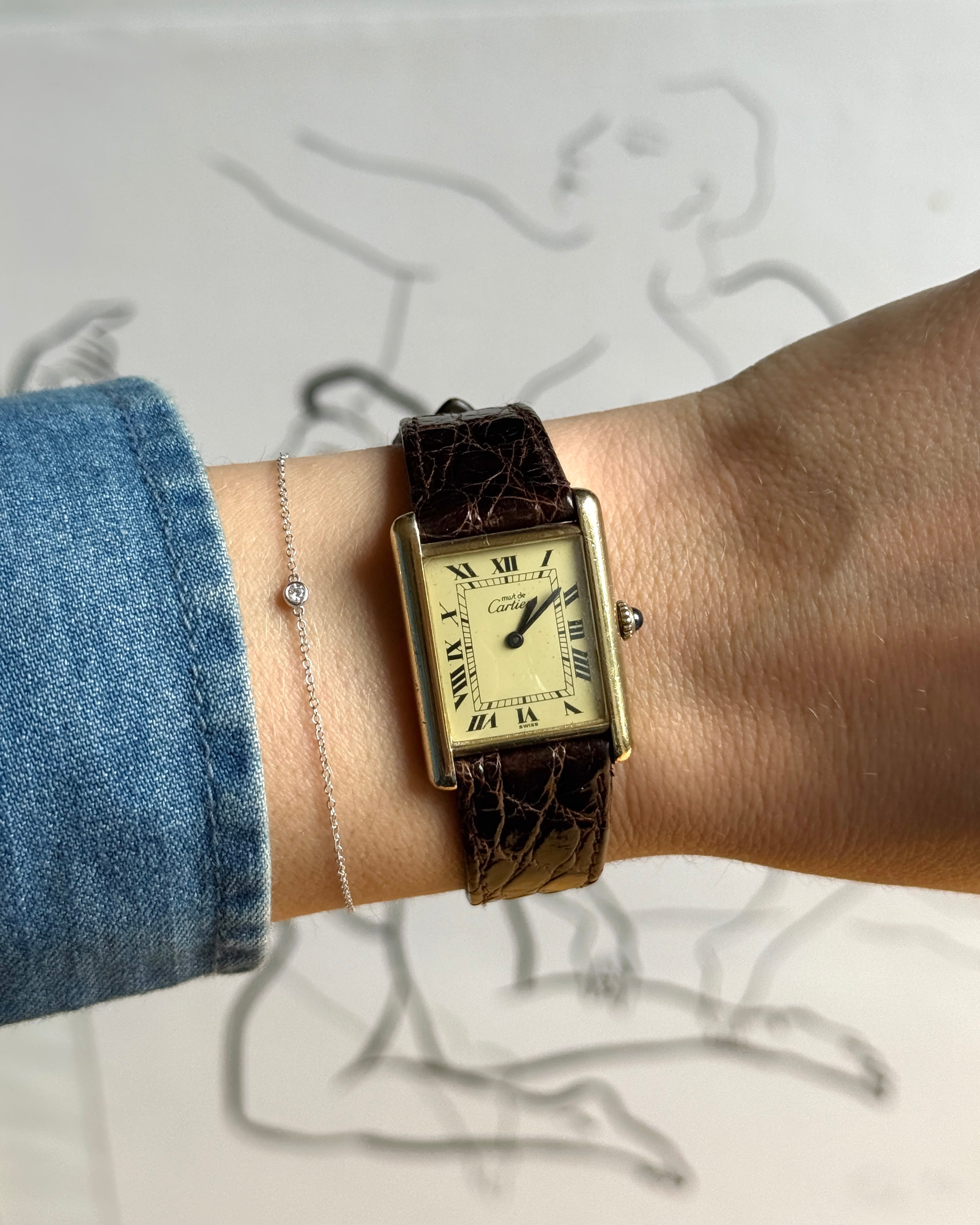 Cartier Tank Vermeil