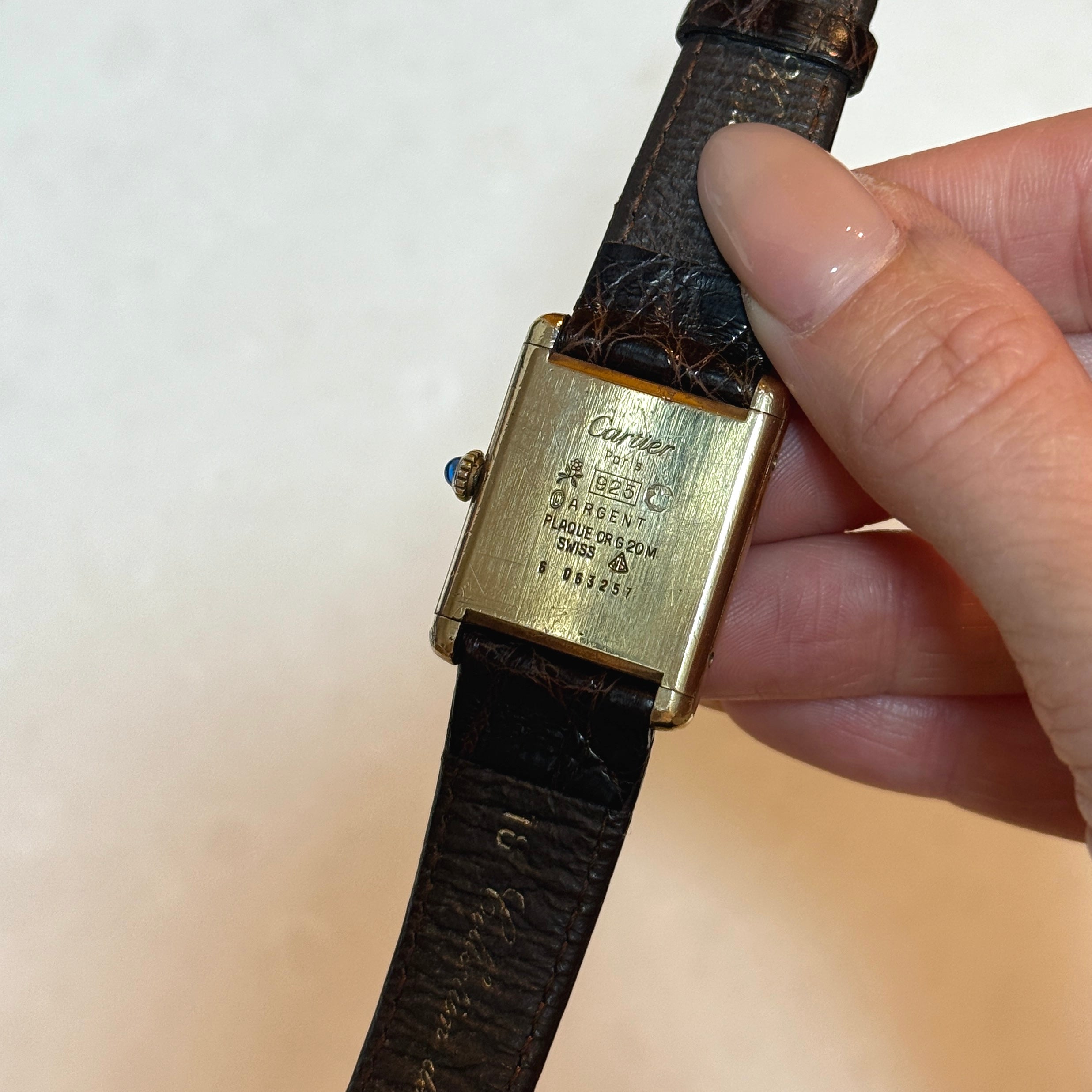 Cartier Tank Vermeil