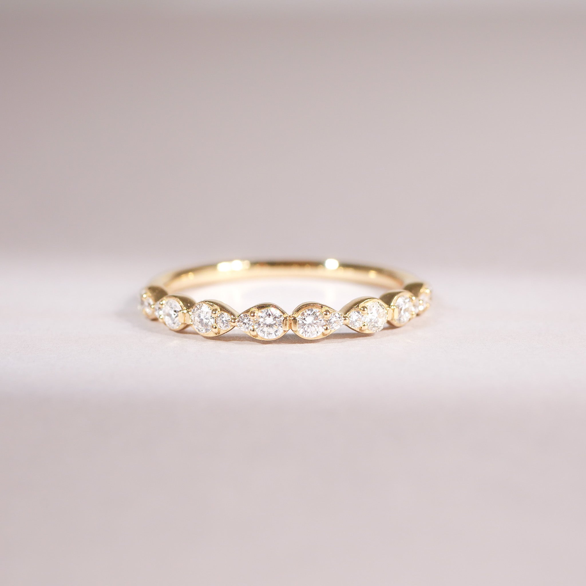 Half Eternity Brillant Ring