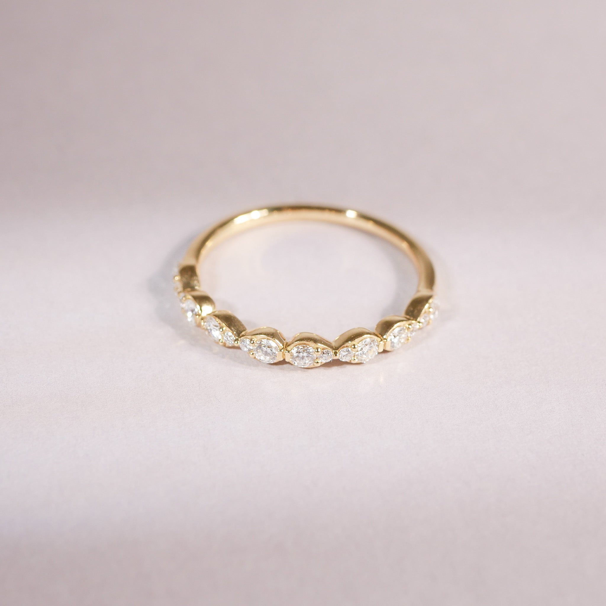 Half Eternity Brillant Ring