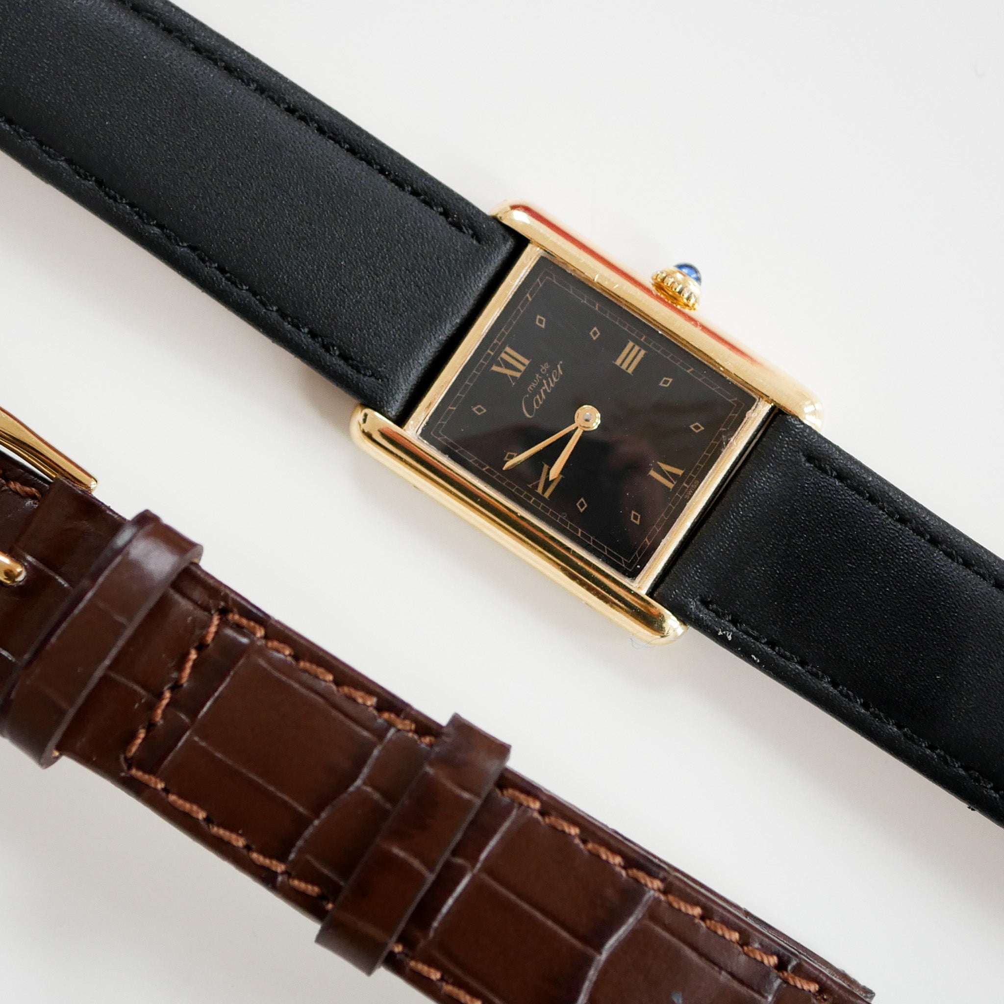 Cartier Must Tank Black GM