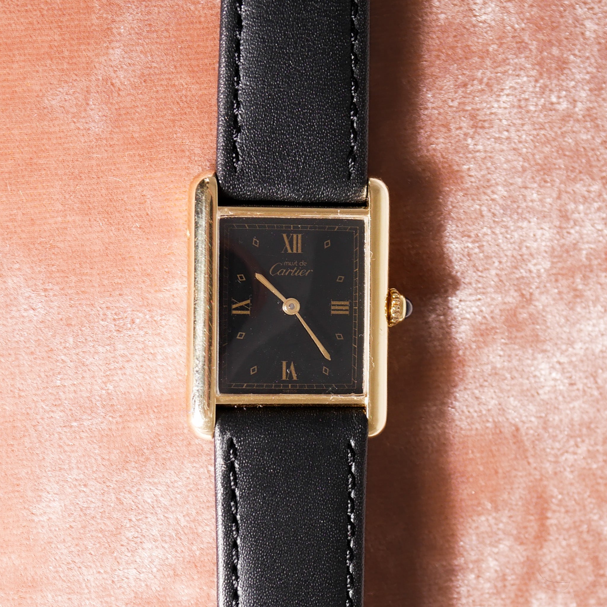 Cartier Must Tank Black GM