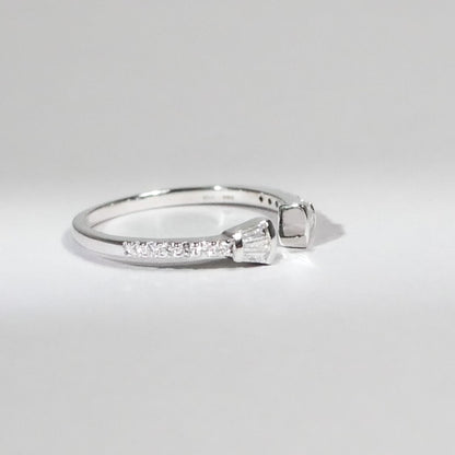 Diamant Ring Weißgold 14KT