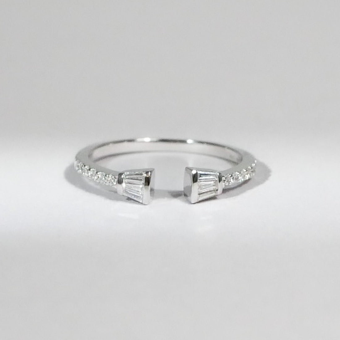Diamant Ring Weißgold 14KT