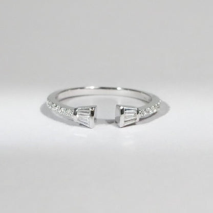 Diamant Ring Weißgold 14KT