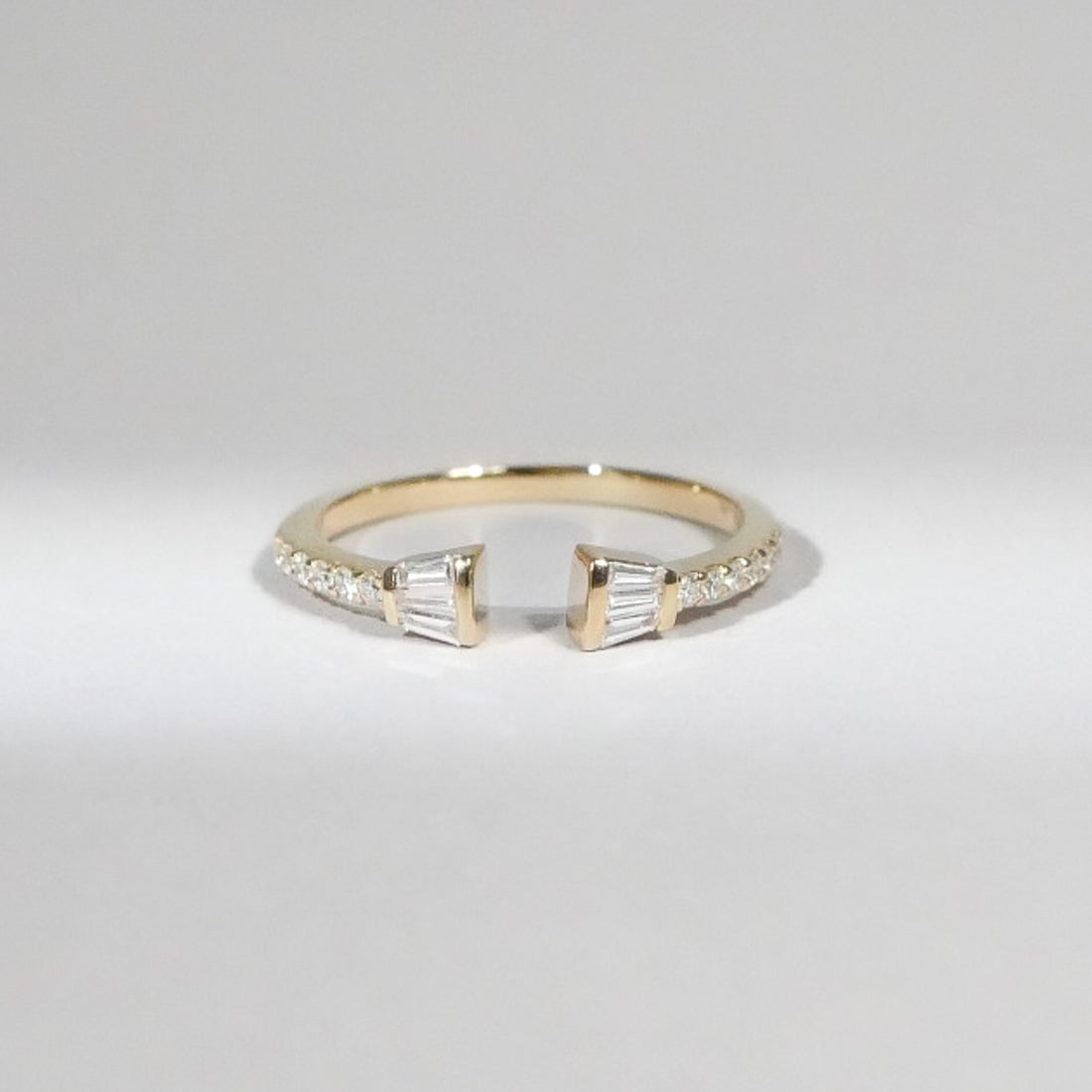 Diamant Ring 14KT Gelbgold
