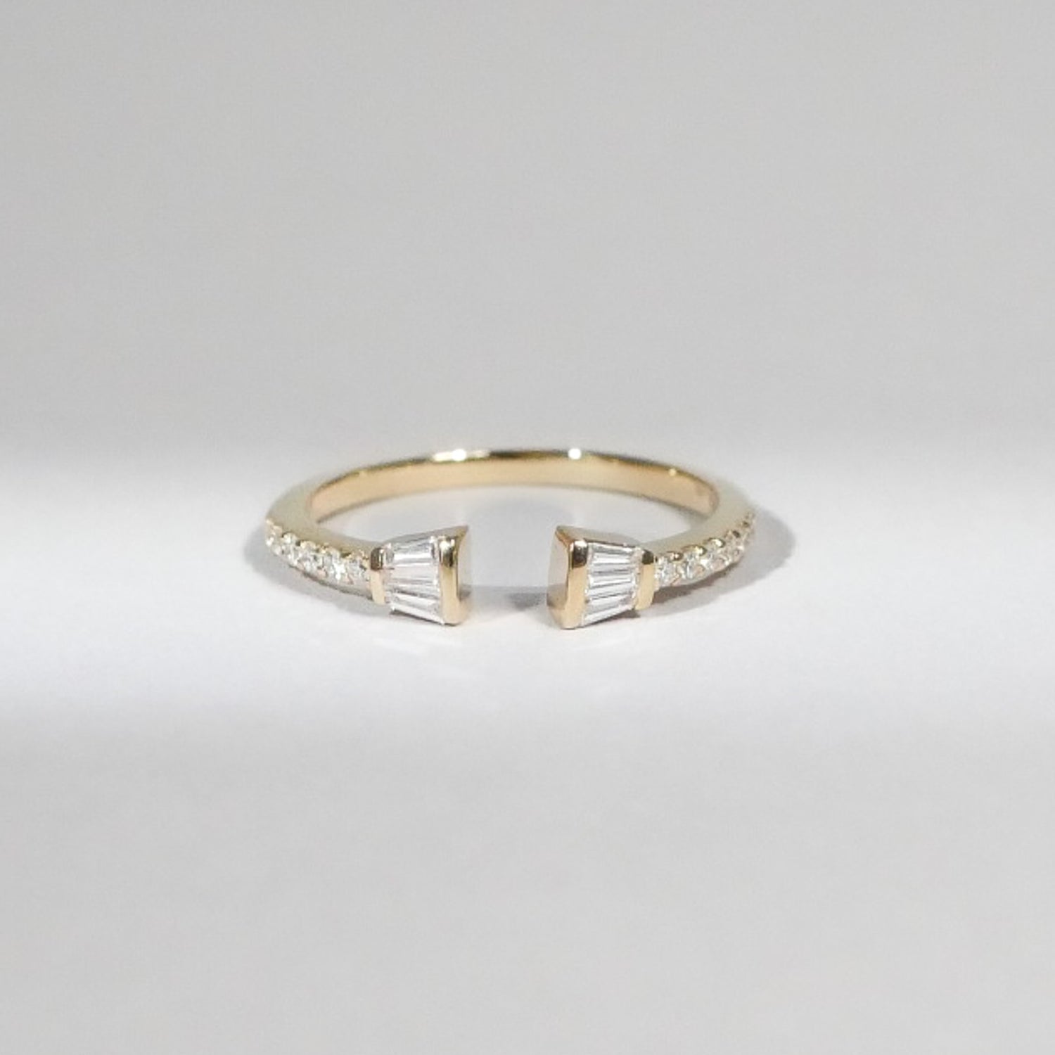 Diamant Ring 14KT Gelbgold