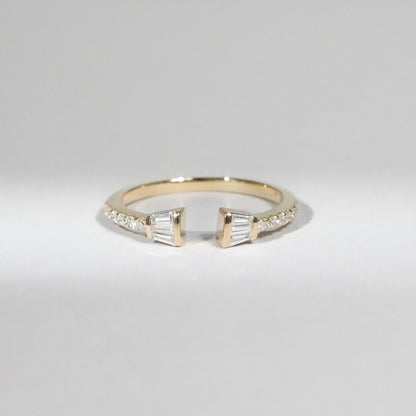 Diamant Ring 14KT Gelbgold