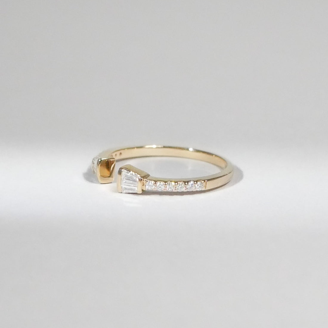Diamant Ring 14KT Gelbgold