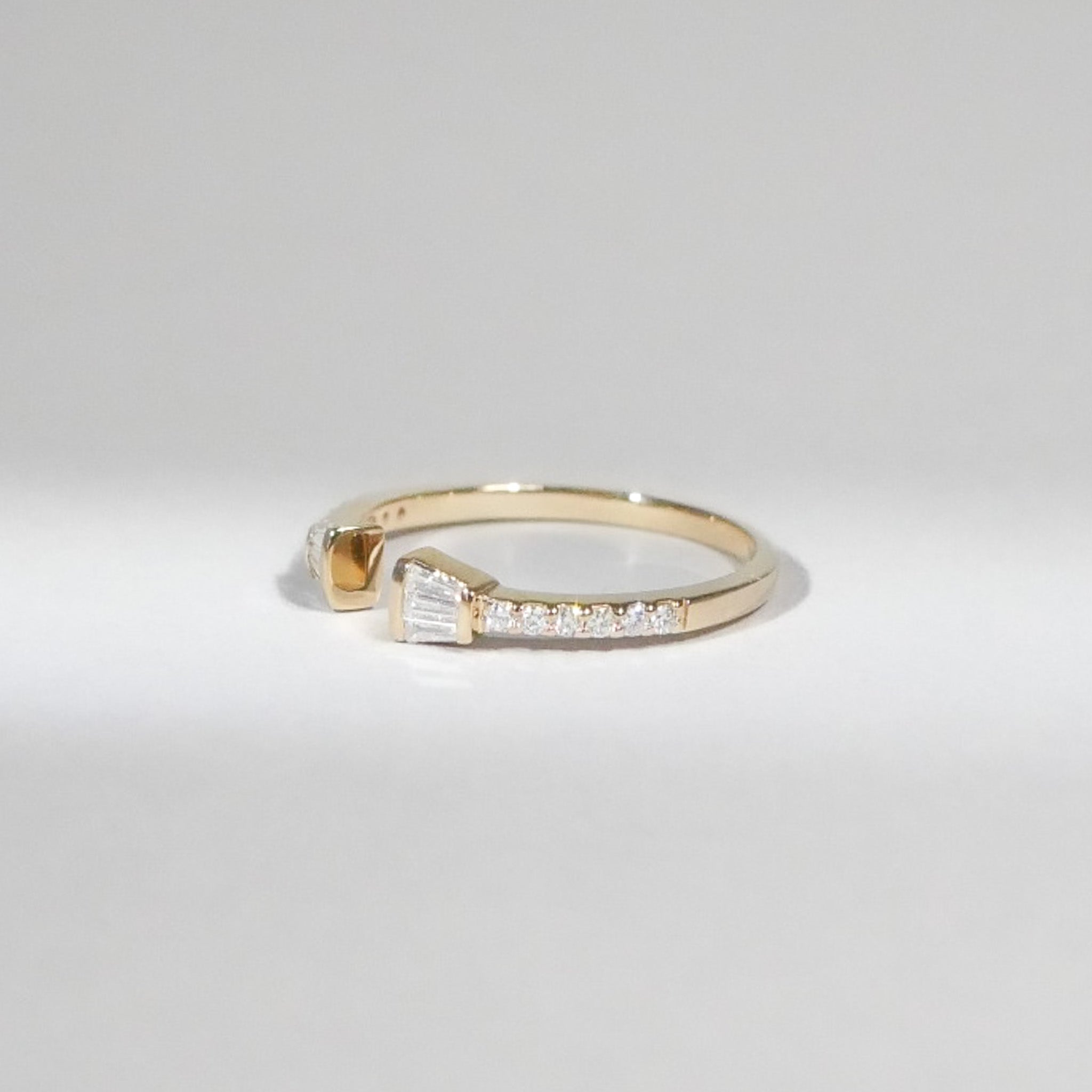 Diamant Ring 14KT Gelbgold