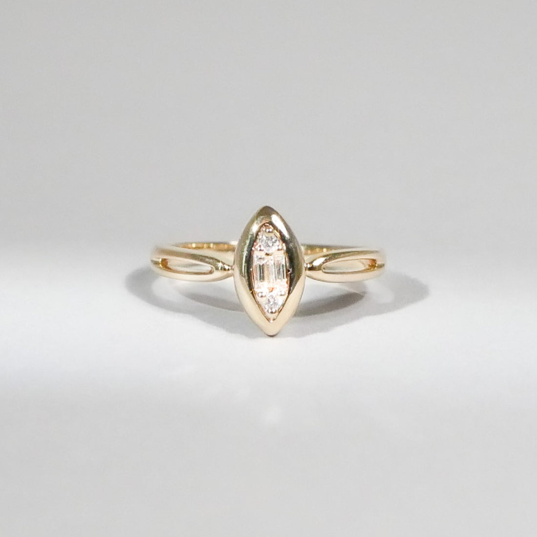 Illusion Diamant Ring 14KT