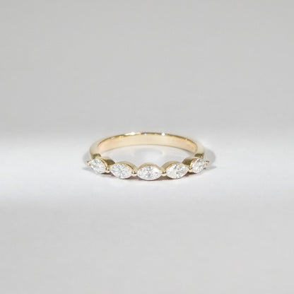 Marquise cut Diamant Ring 14KT