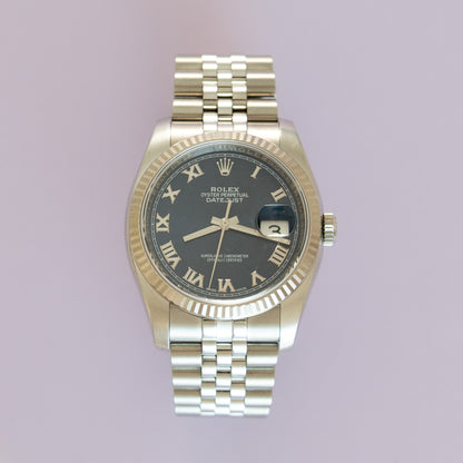 Rolex Datejust Dunkelblau Jubilee