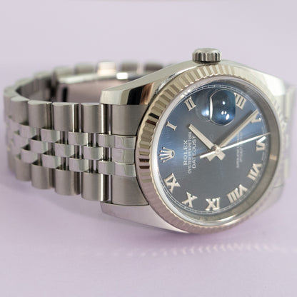 Rolex Datejust Dunkelblau Jubilee