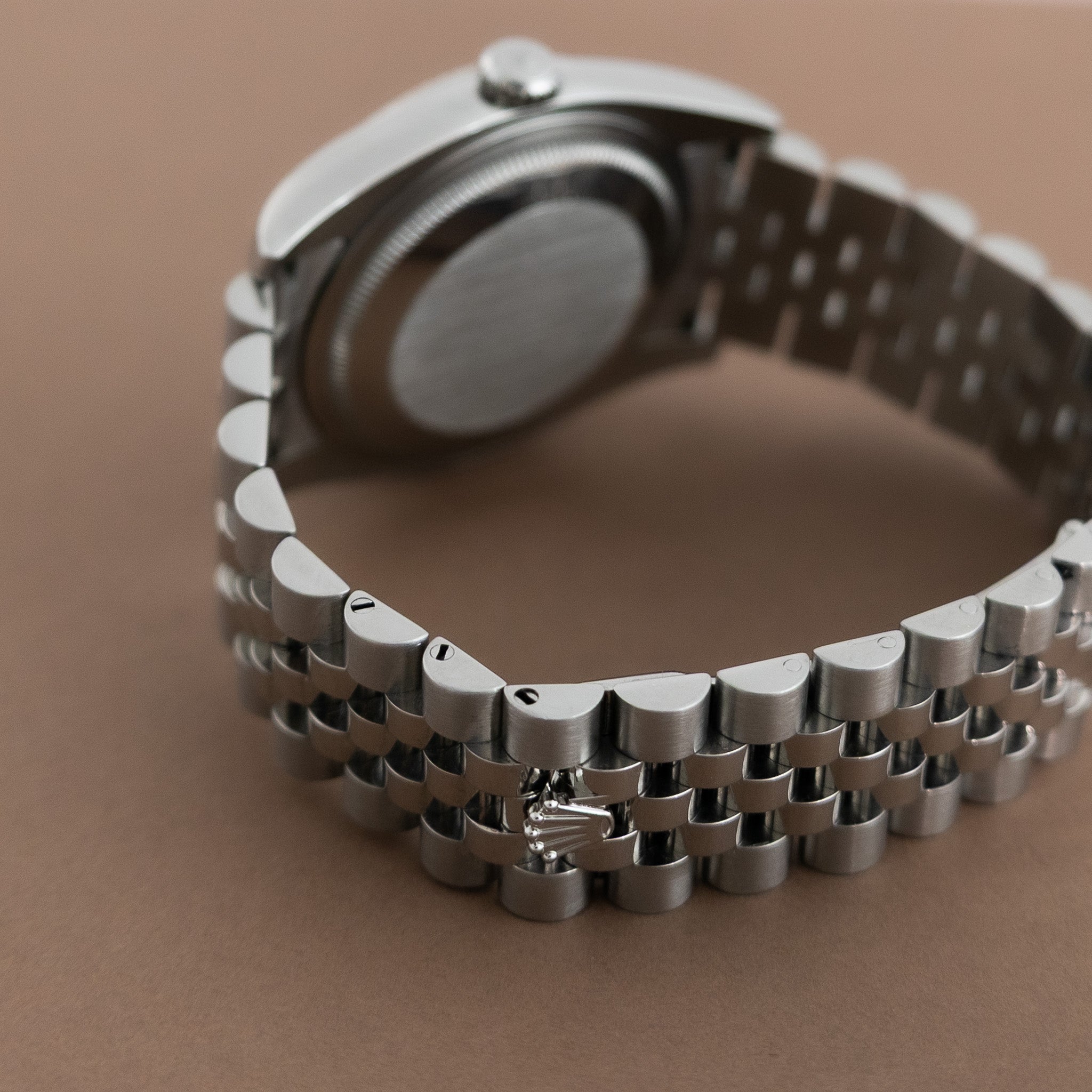 Rolex Datejust Weißes Zifferblatt Jubilee