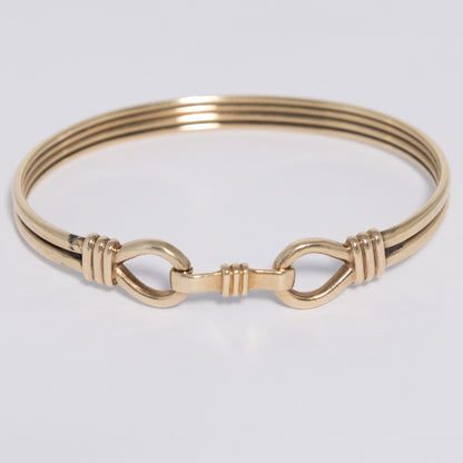 Vintage Armreif Gelbgold 9KT