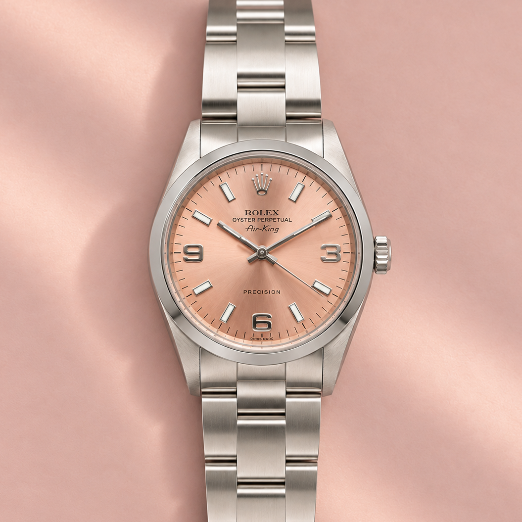 Rolex Air-King 14000 Salmon Dial 34 mm | Vintage