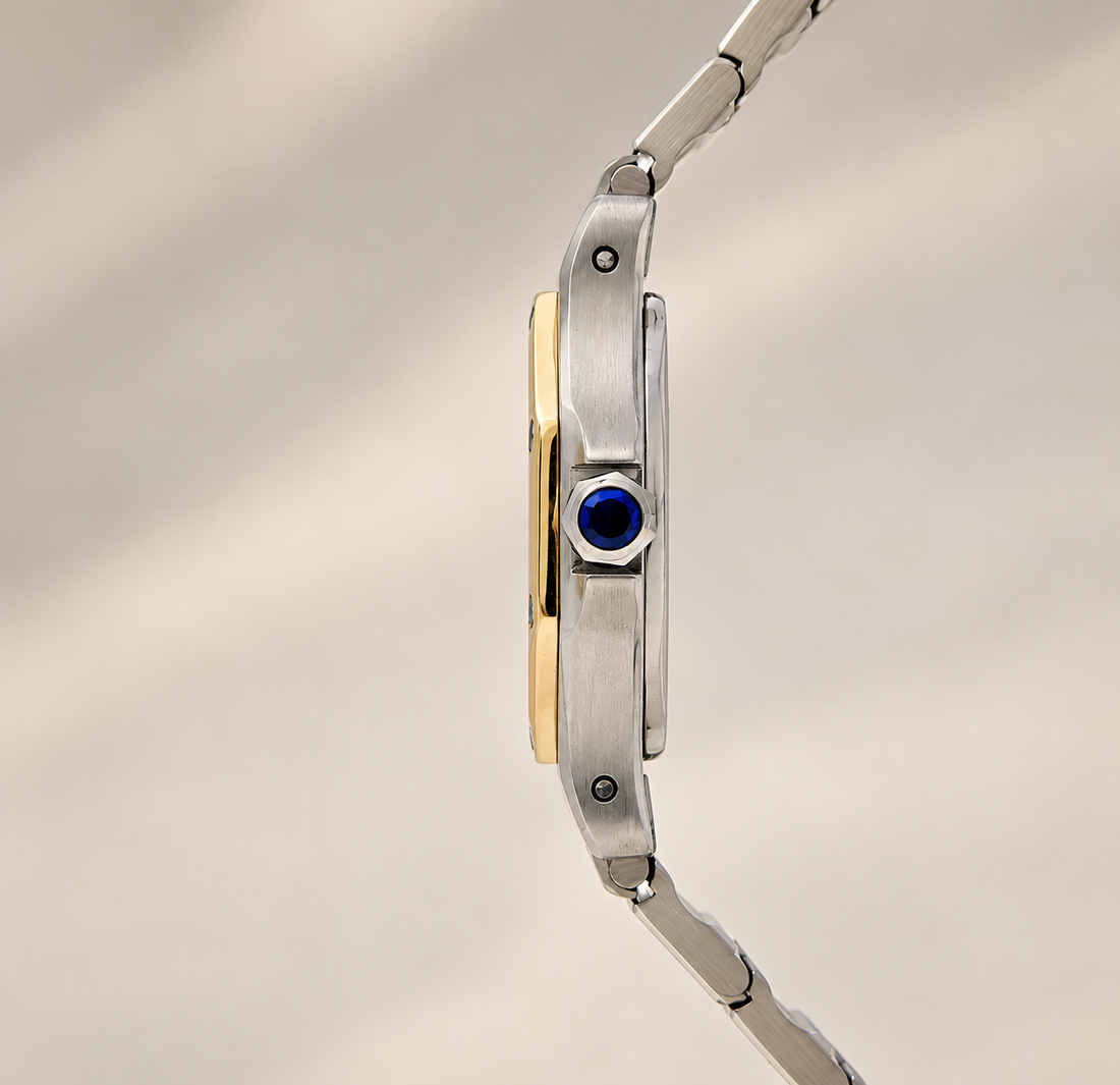 Cartier Santos Octagon SM Bicolor Quarz – Ref. 183903 | Vintage