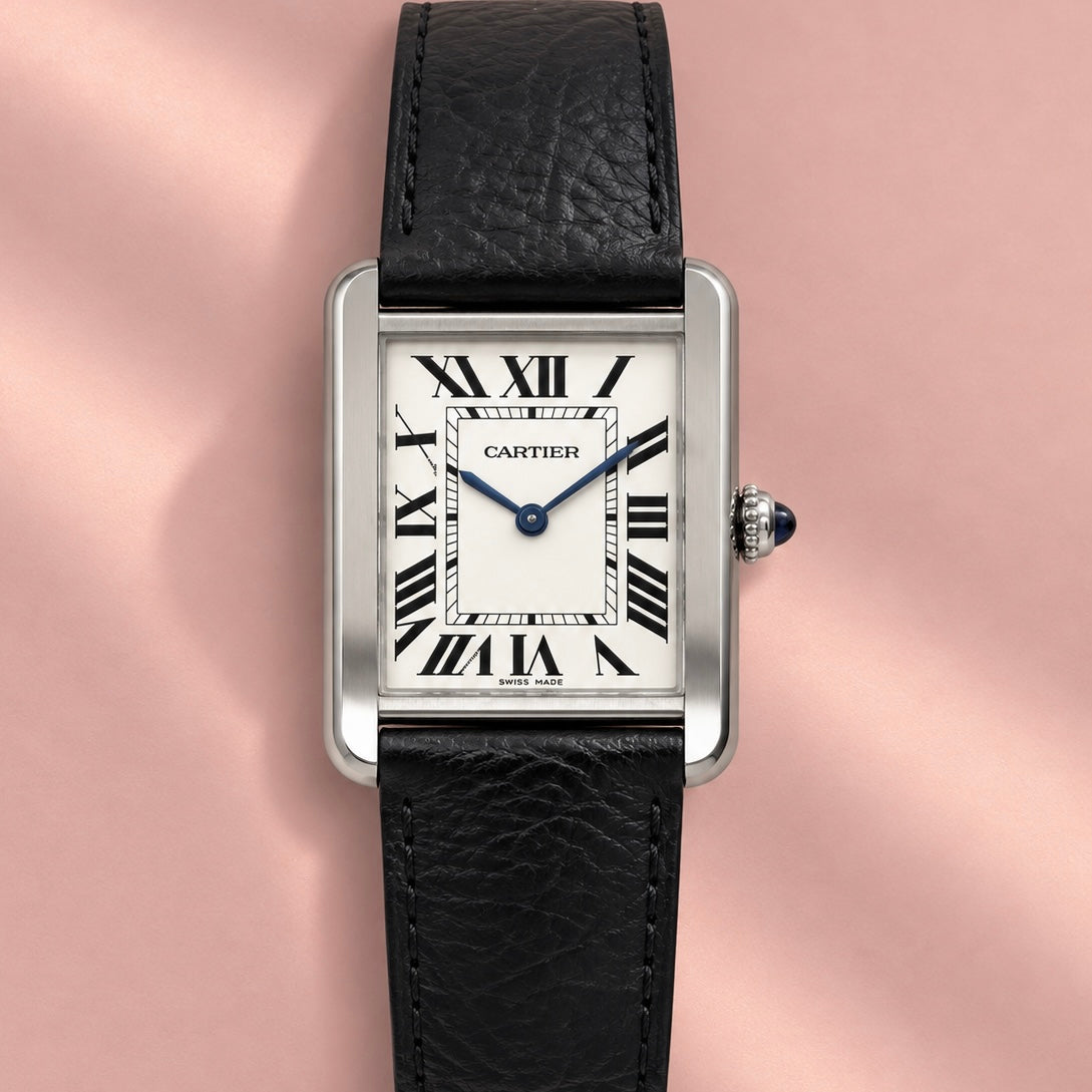 Cartier Tank Solo Small – Stahl – Full Set