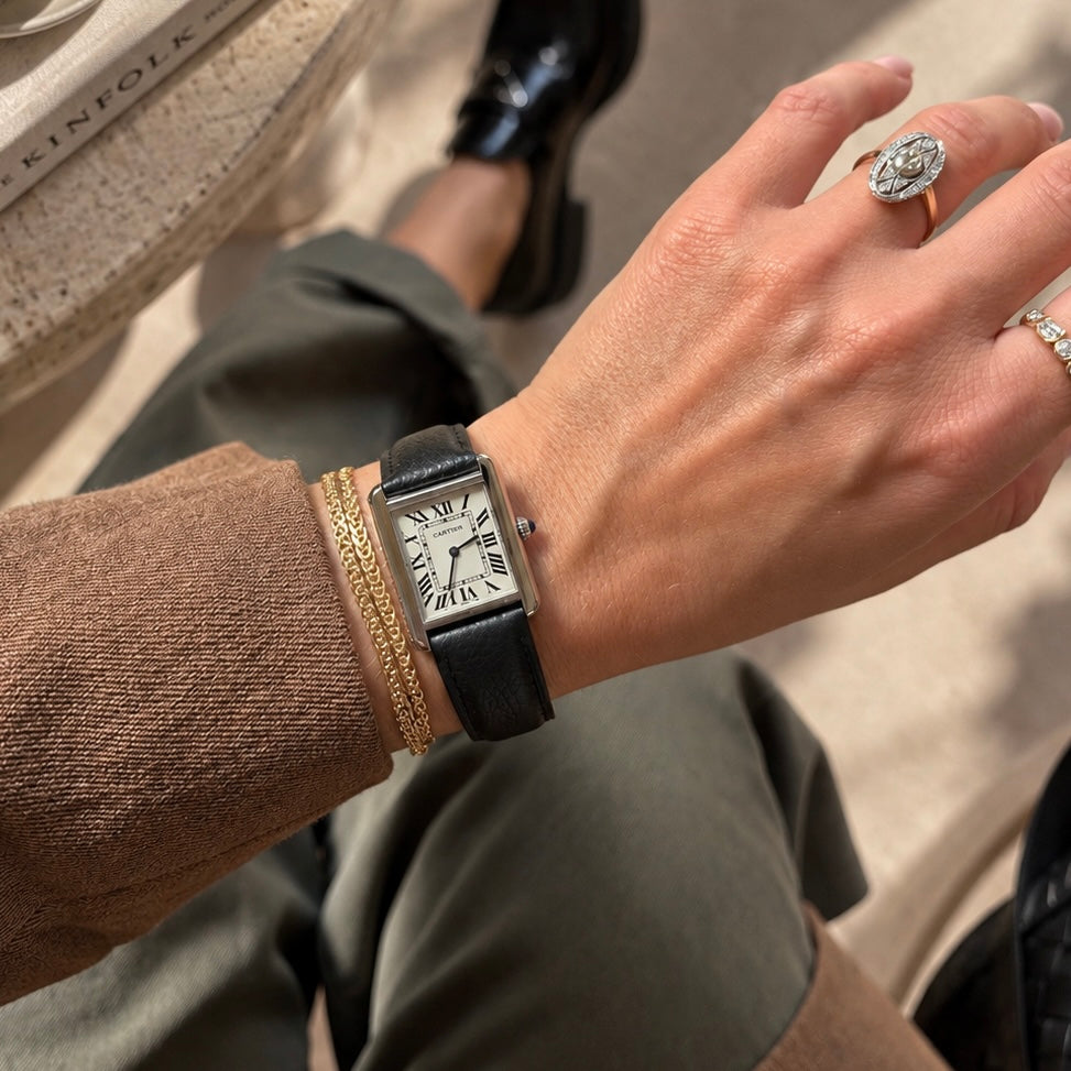 Cartier Tank Solo Small – Stahl – Full Set