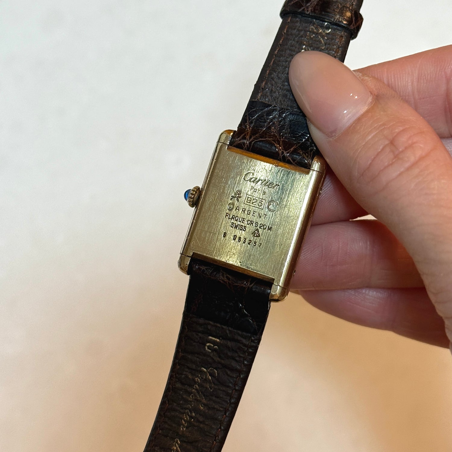 Cartier Tank Vermeil