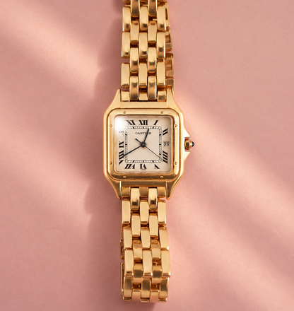Cartier Panthere GM Armbanduhr Unisex mit Datum Full Set Large Ref. 887968