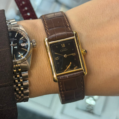 Cartier Must Tank Black GM