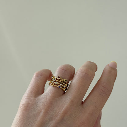 Ring Edelstein MIX