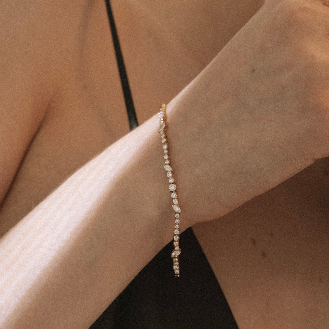 Armband 14KT Diamanten