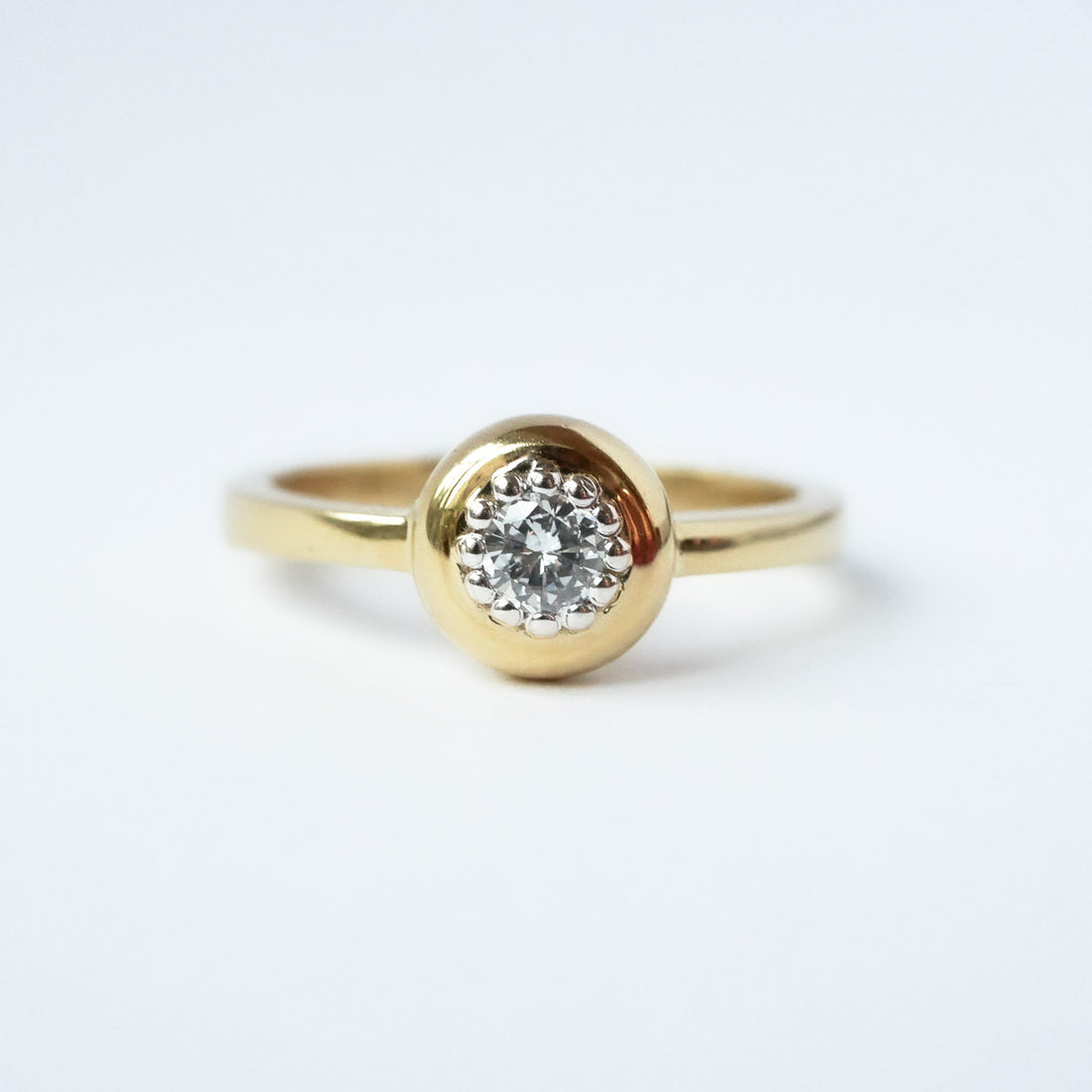 Ring 18kt Gelbgold Diamant