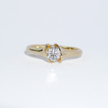 Ring Diamant 18KT Gelbgold