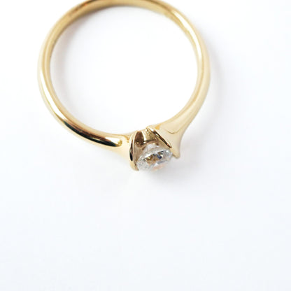 Ring Diamant 18KT Gelbgold