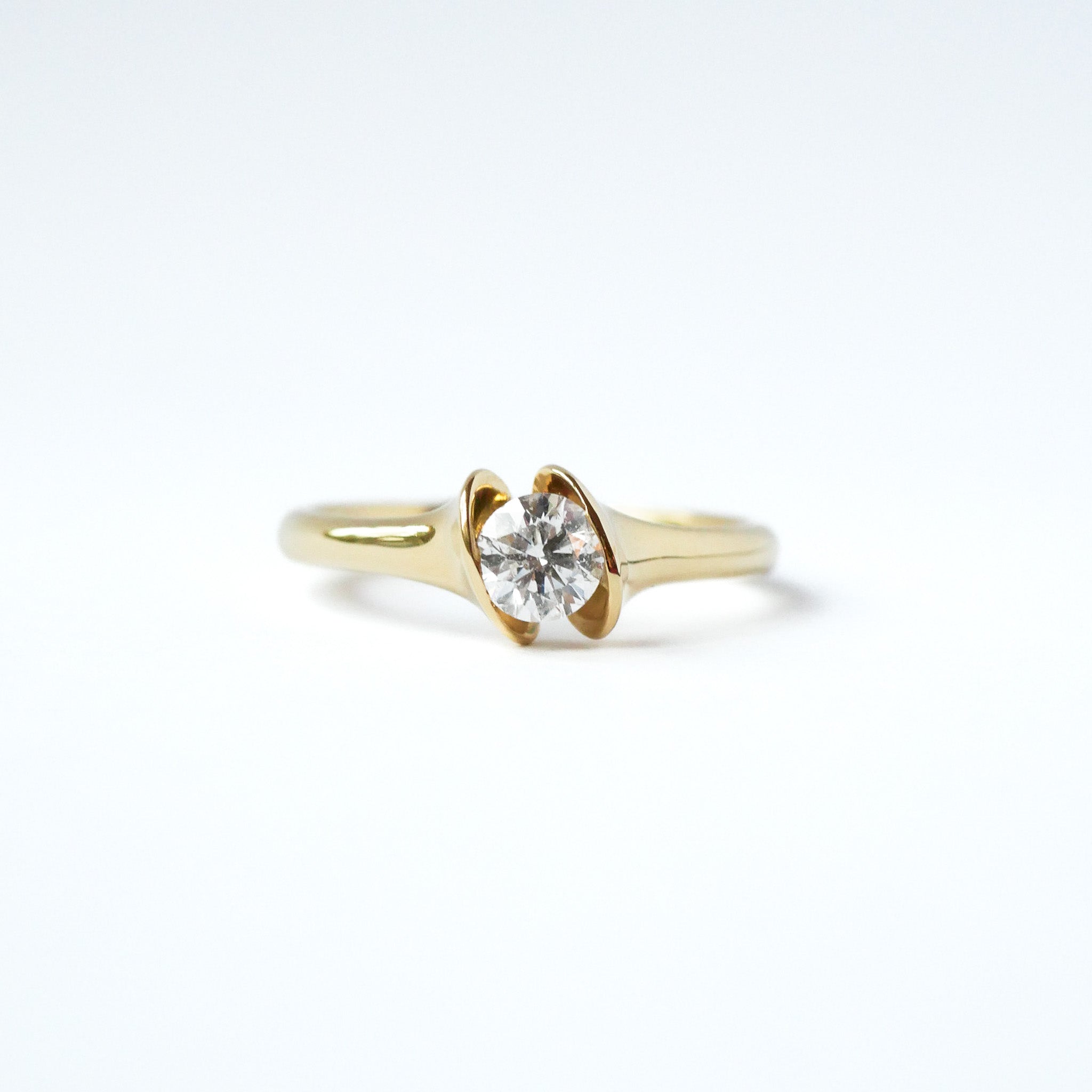 Ring Diamant 18KT Gelbgold