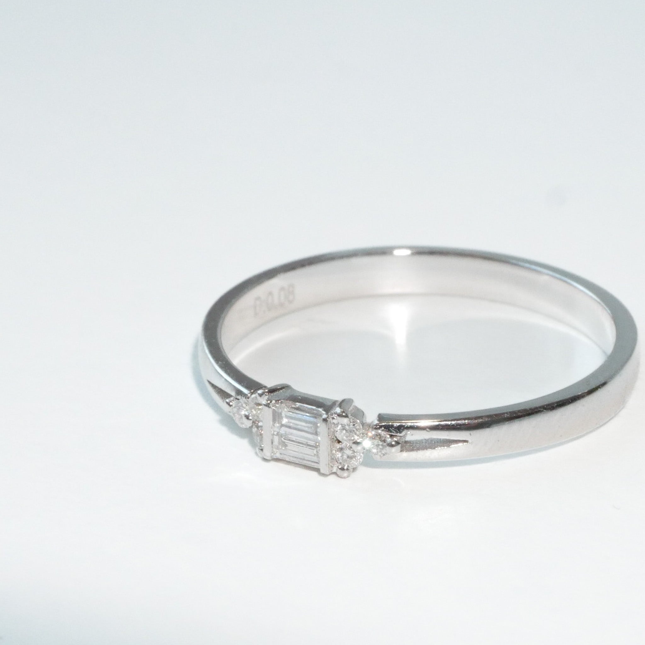 Ring Baguette Diamanten