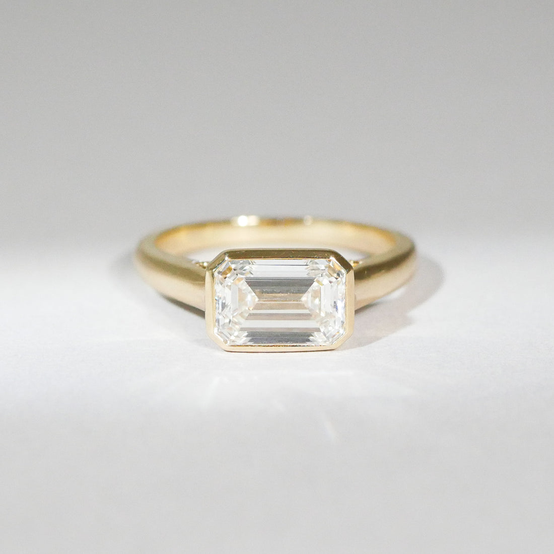 Ring Diamant Emerald Cut