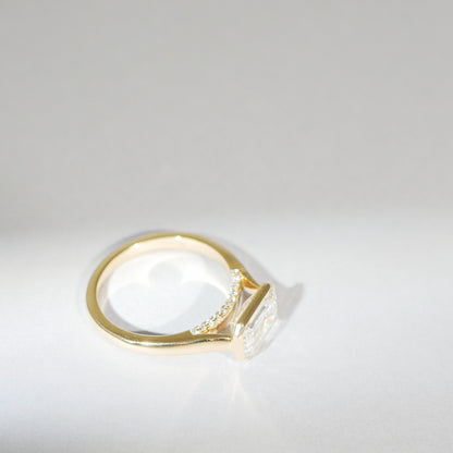 Ring Diamant Emerald Cut