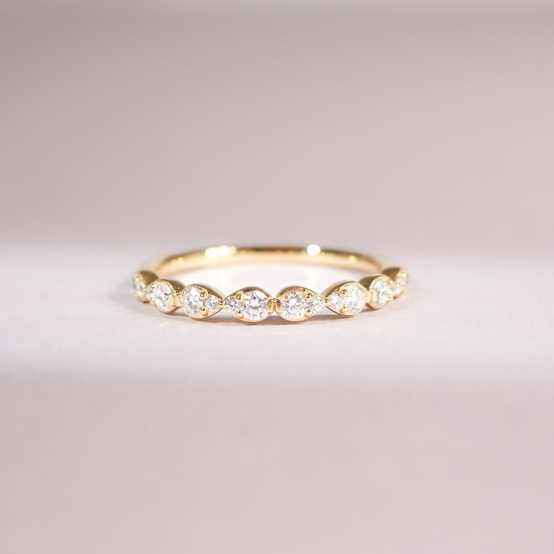 Half Eternity Brillant Ring