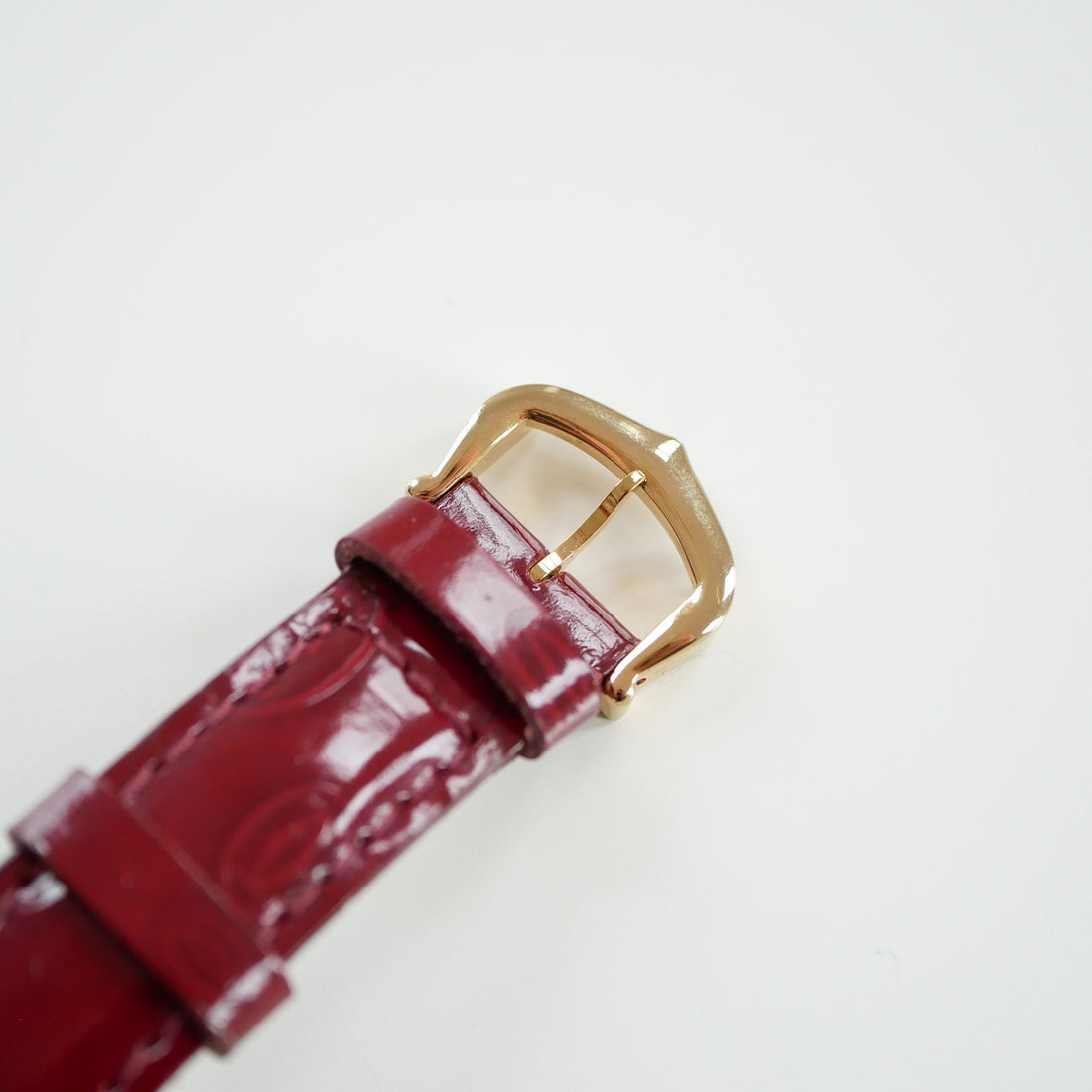 Cartier Tank Must Burghundy vermeil