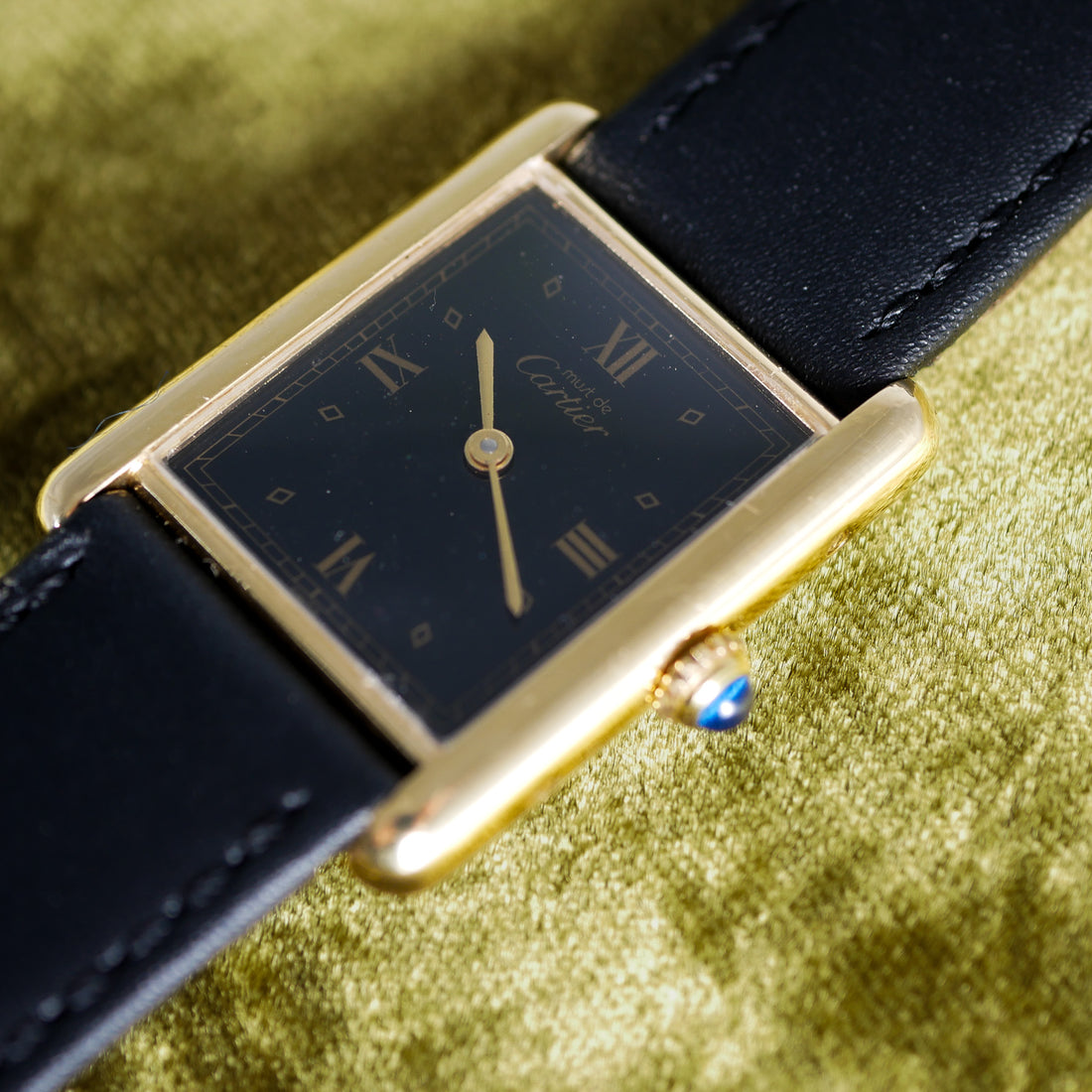 Cartier Must Tank Black GM