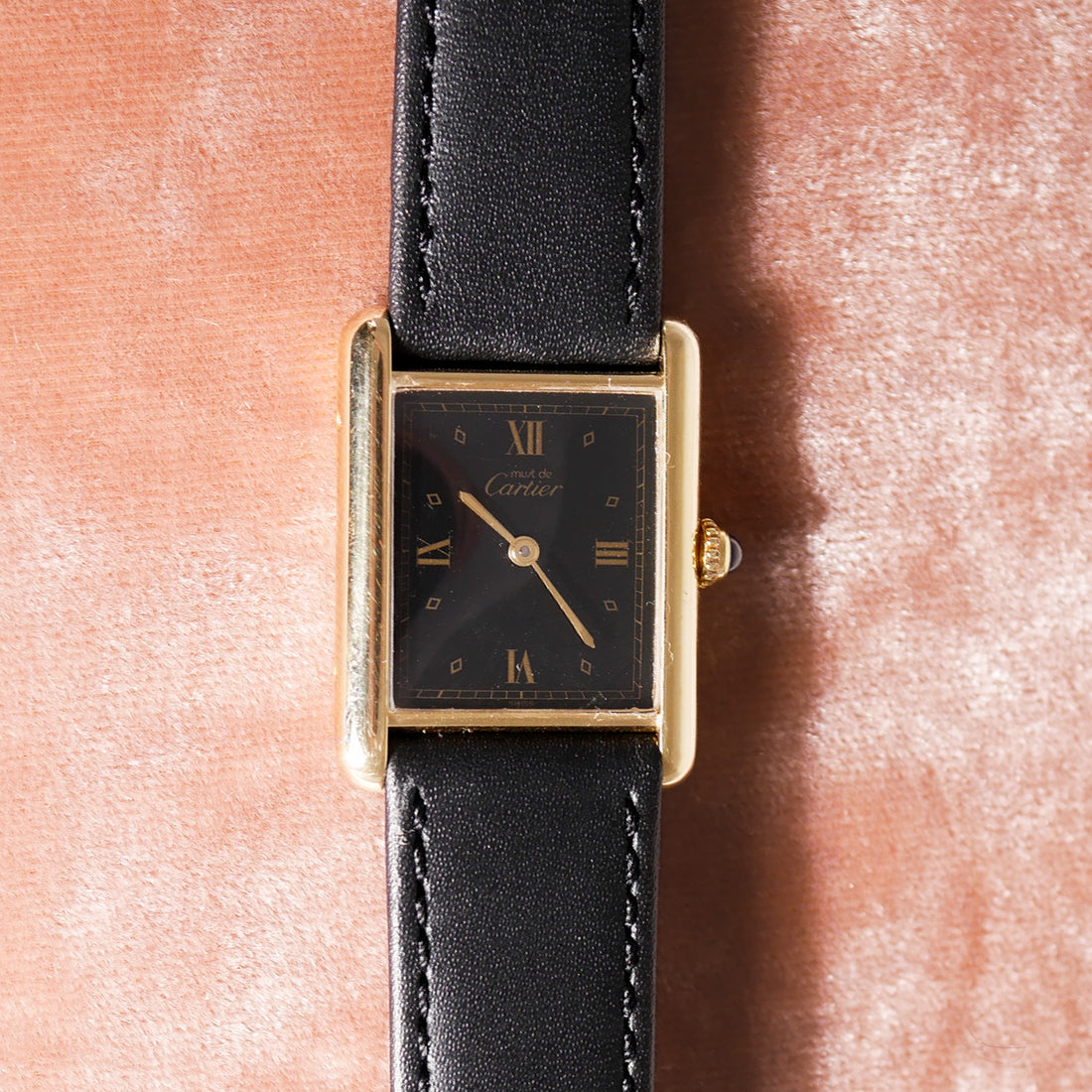 Cartier Must Tank Black GM