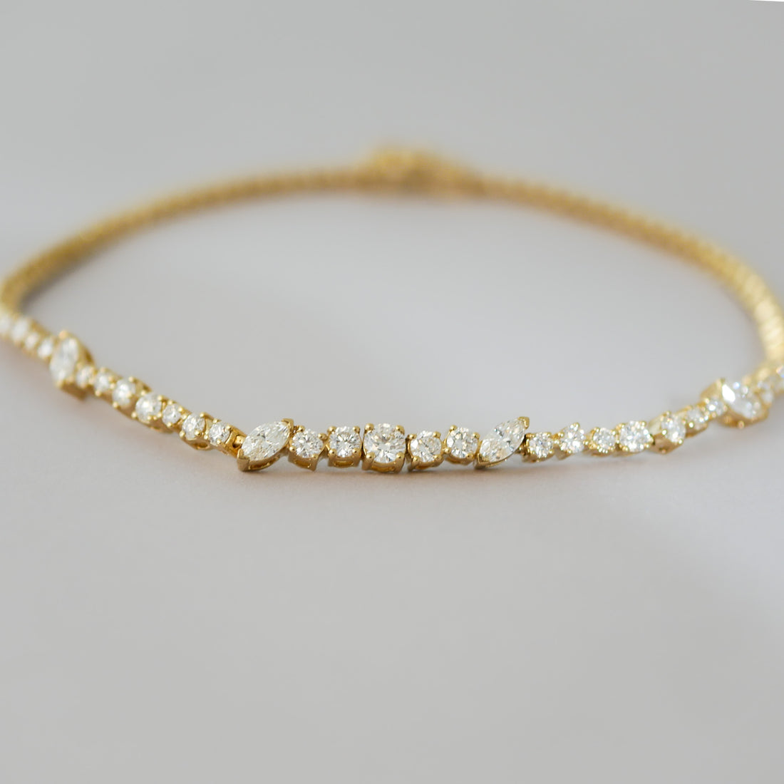 Armband 14KT Diamanten