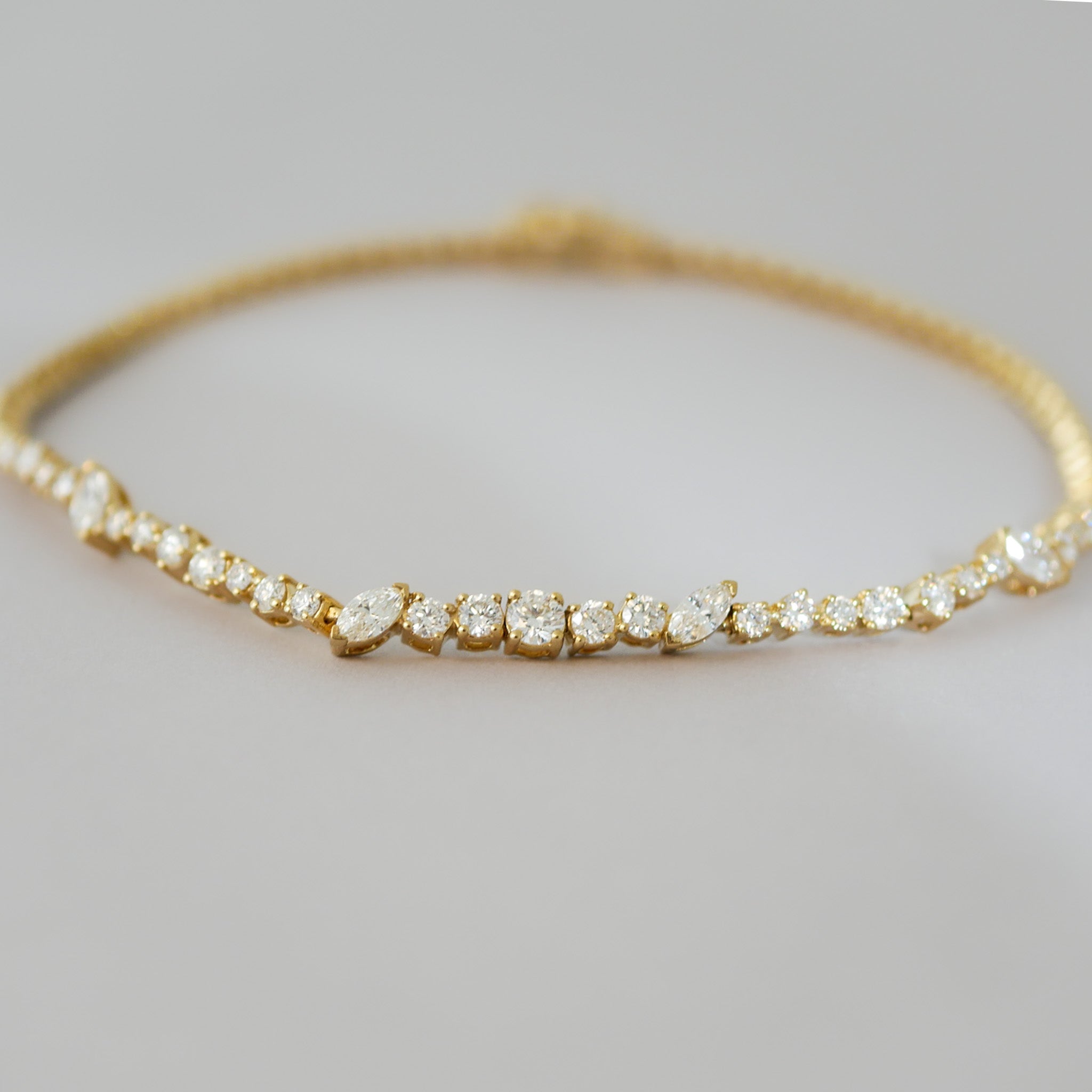 Armband 14KT Diamanten