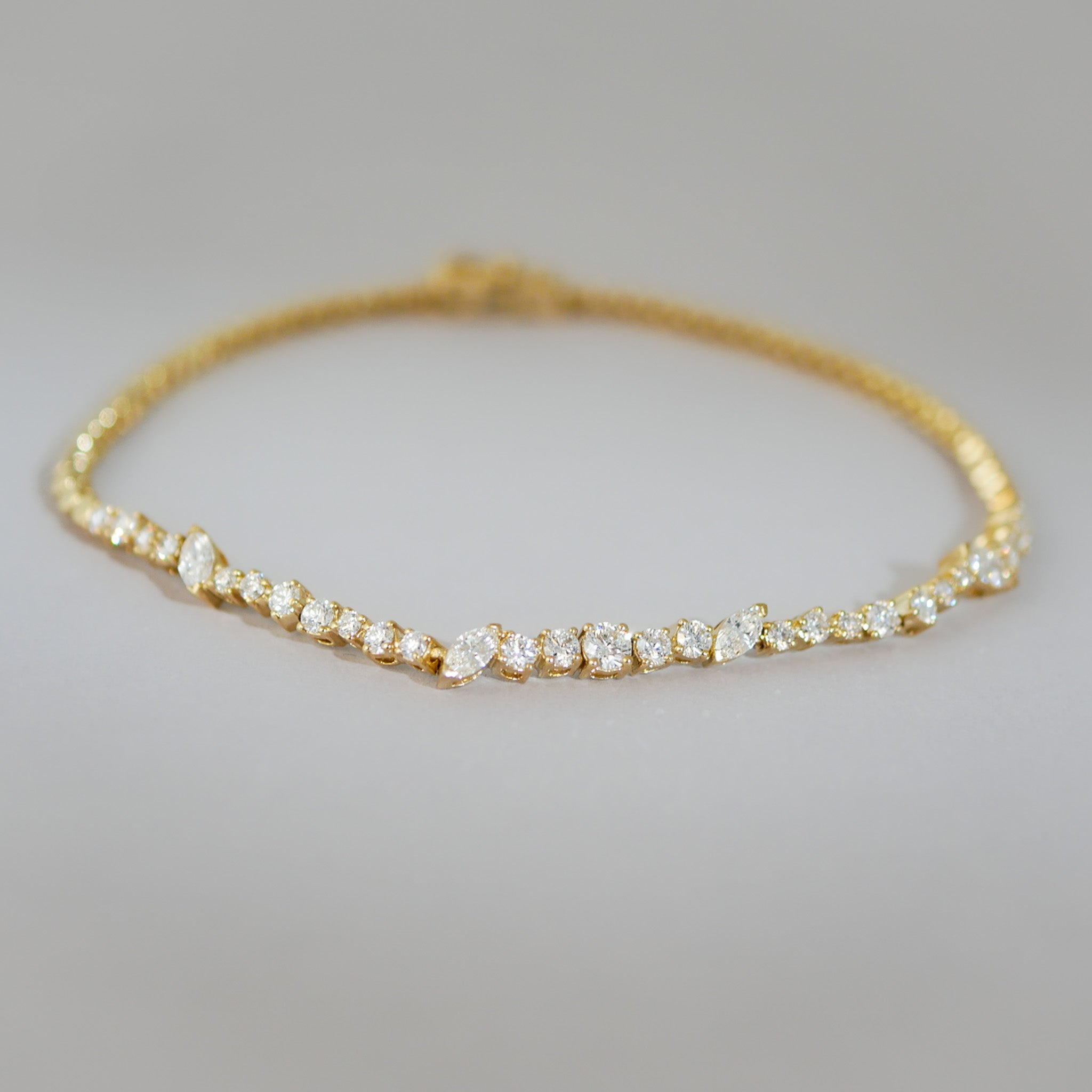 Armband 14KT Diamanten