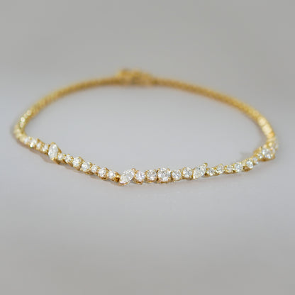 Armband 14KT Diamanten