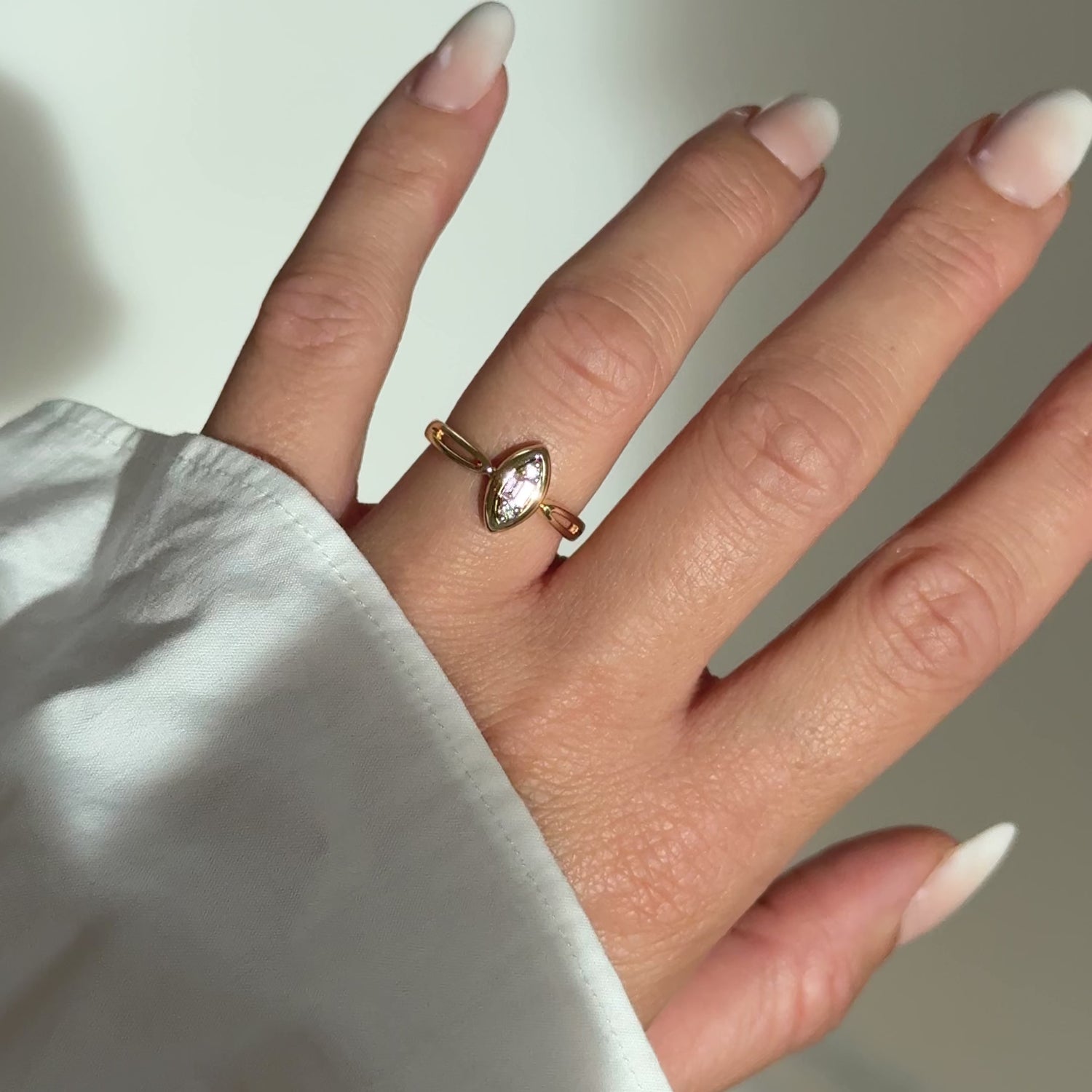 Illusion Diamant Ring 14KT