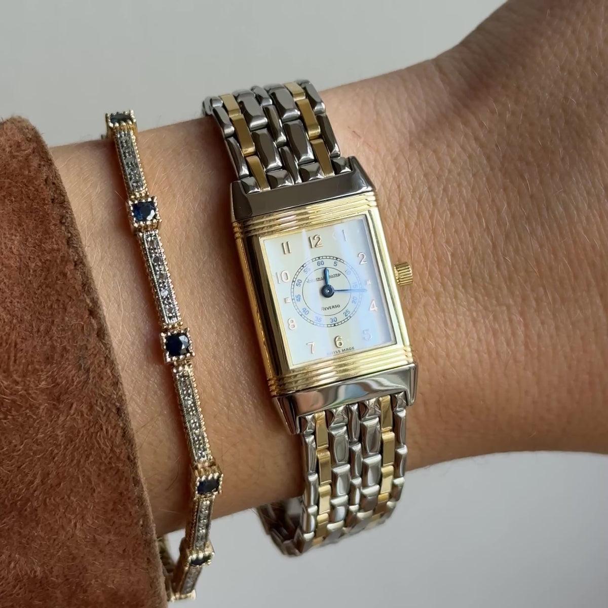 Jaeger-LeCoultre Reverso Lady Ref. 260.5.08 – Bicolor 18K Gold &amp; Steel