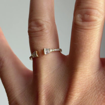 Diamant Ring 14KT Gelbgold